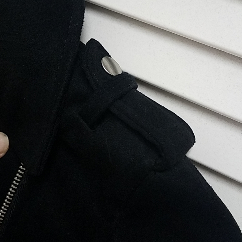 Suede motocycle jacket - Picture 4 of 7